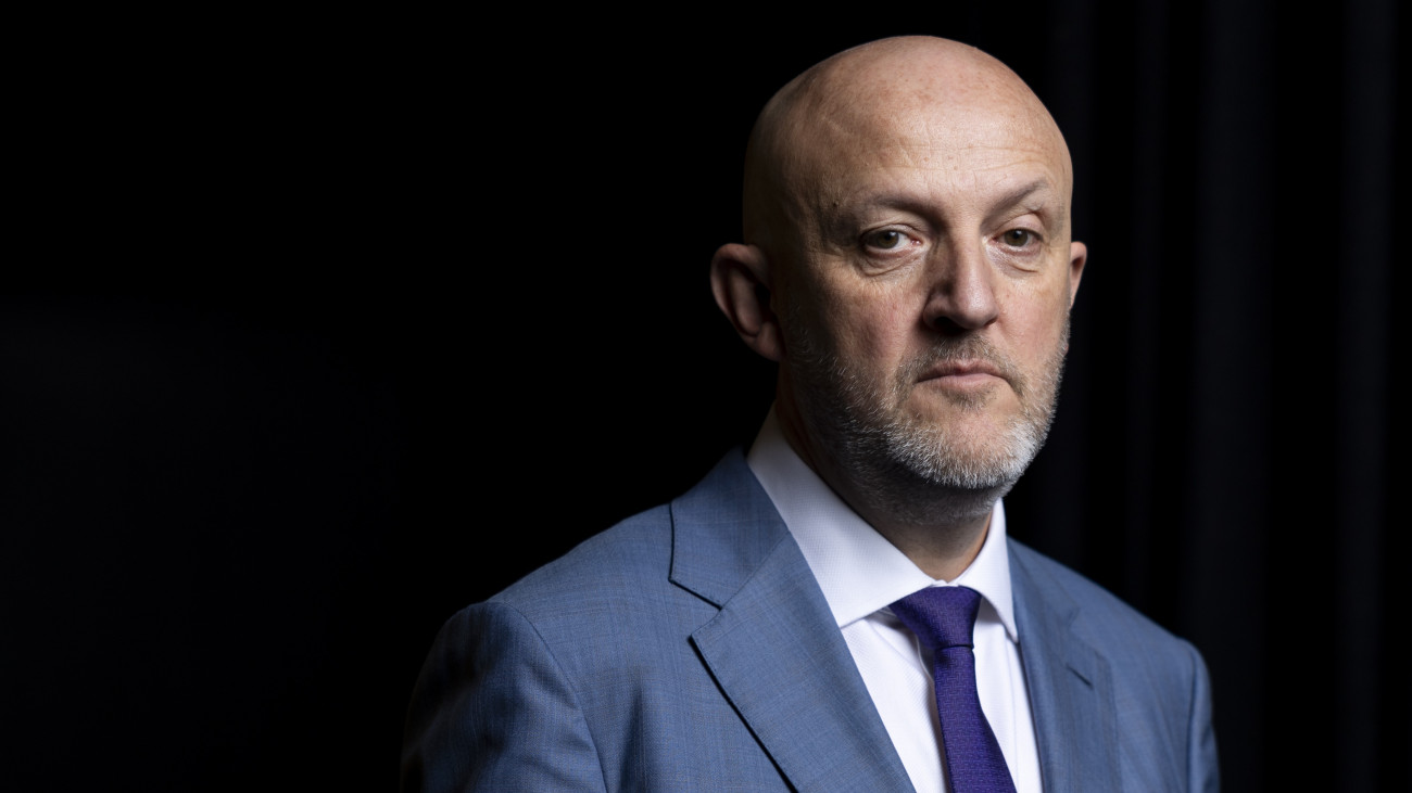 Portrait of ASIO Director-General of Security Mike Burgess, in Canberra on Wednesday February 28, 2024. (Photo by Alex Ellinghausen / Sydney Morning Herald via Getty Images)