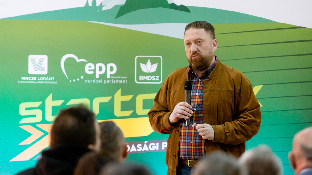 Barabási Antal Szabolcs, a romániai Maros megye első, az RMDSZ által javasolt prefektusa.