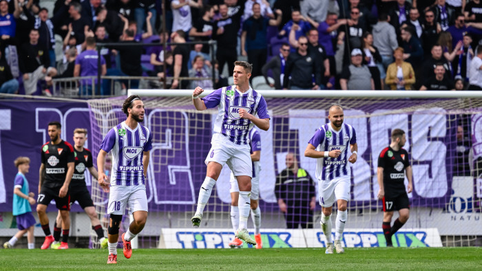 A Debrecen ellen nyerte idei első bajnokiját az Újpest – eredmények, tabella