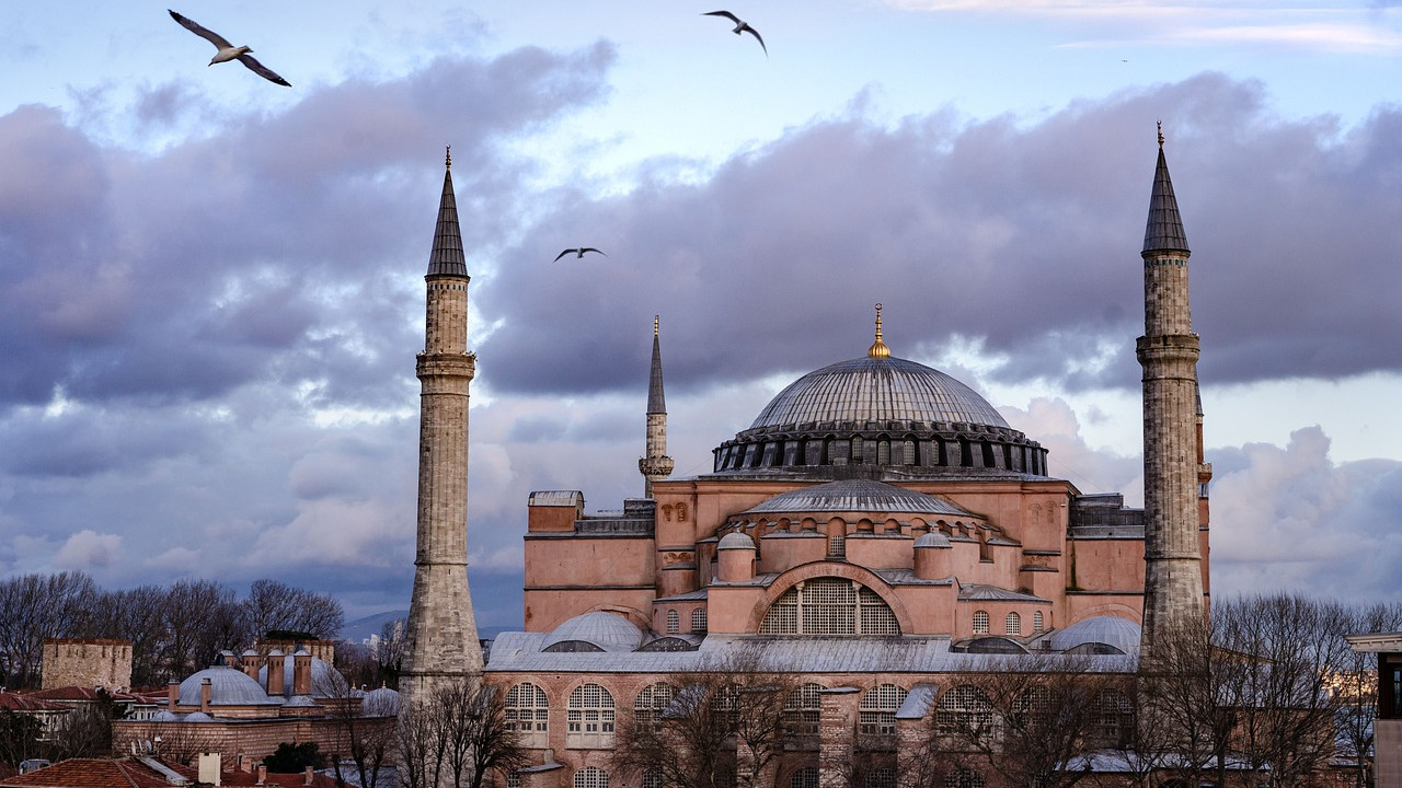 hagia sophia (még a kupolafelújítás előtt)