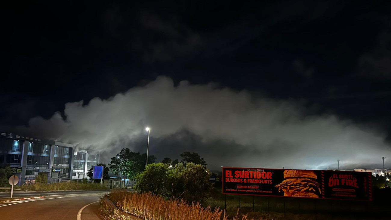 Mérgező ipari klórgázfelhő Vilanova i la Geltrú katalán város közelében