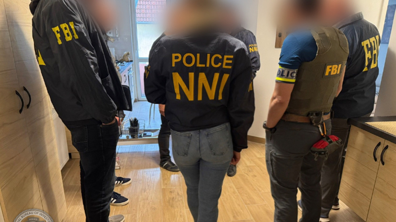 Közös akciót hajtottak végre a magyar rendőrök az FBI nyomozóival