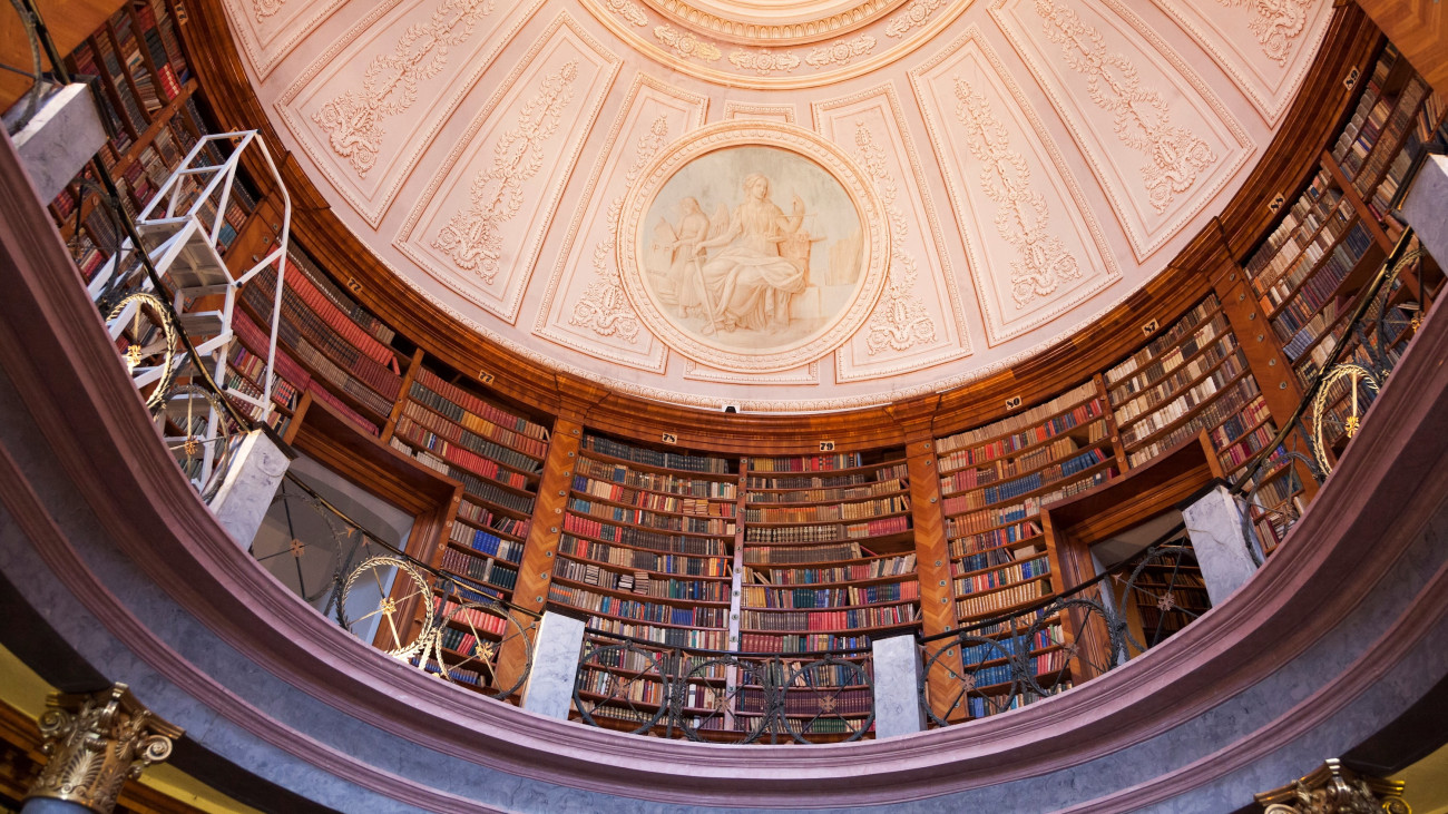 The Archabbey Saint Martin. Pannonhalma. Hungary. is listed as UNESCO world heritage. Library. Europe. Eastern Europe. Hungary. Pannonhalma. (Photo by: Martin Zwick/REDA/Universal Images Group via Getty Images)