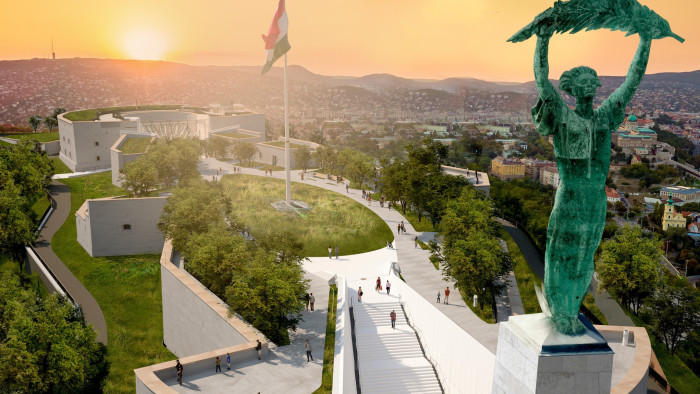 Szépül a Citadella - látványos képek érkeztek