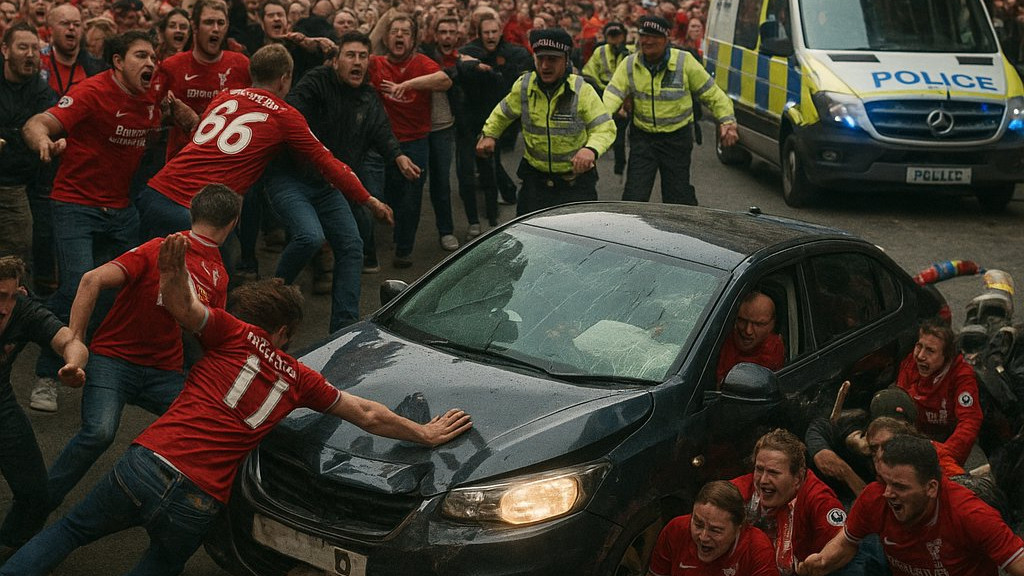 Liverpool autós gázolás
