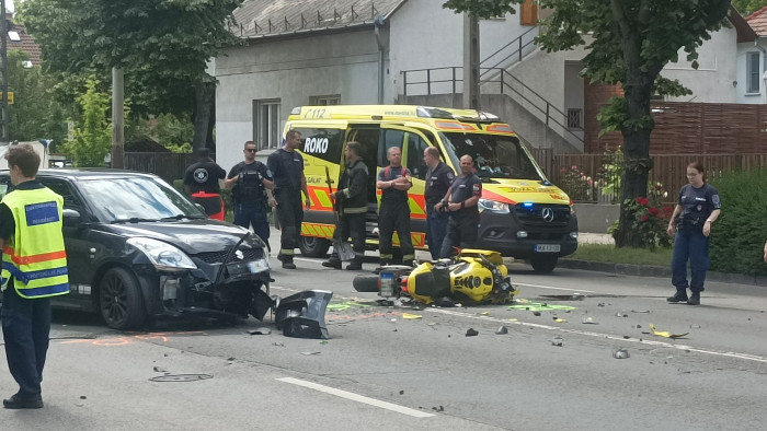Megrázó fotók a budapesti halálos balesetről