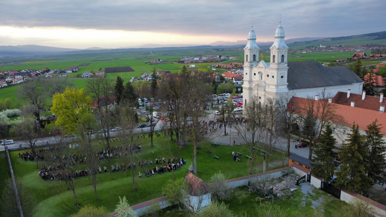 A csíksomlyói kegyhely.