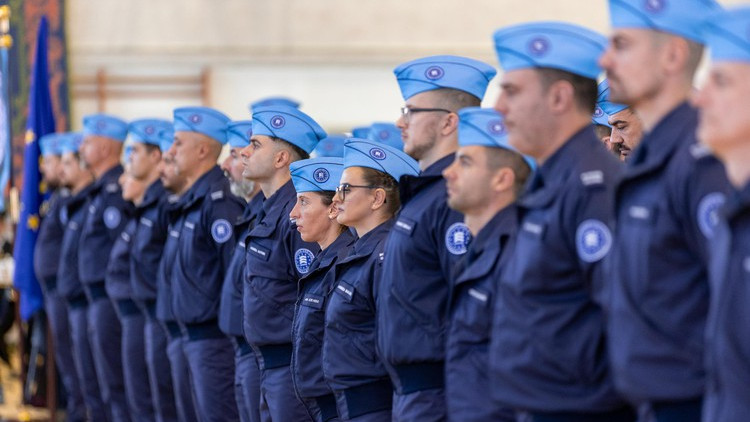 Európai Unió határ- és partvédelmi ügynökségének (Frontex) készenléti alakulata.