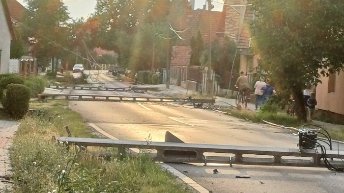 Budapest közelében van még hely, ahol nincs áram, és az út sem járható