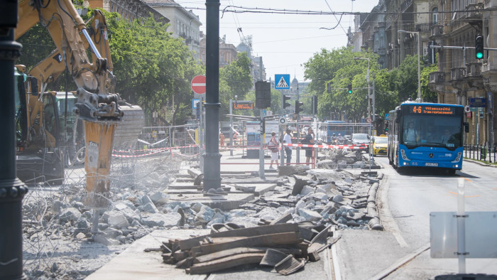 Újabb szakaszába lépett Budapest egyik legfontosabb építkezése