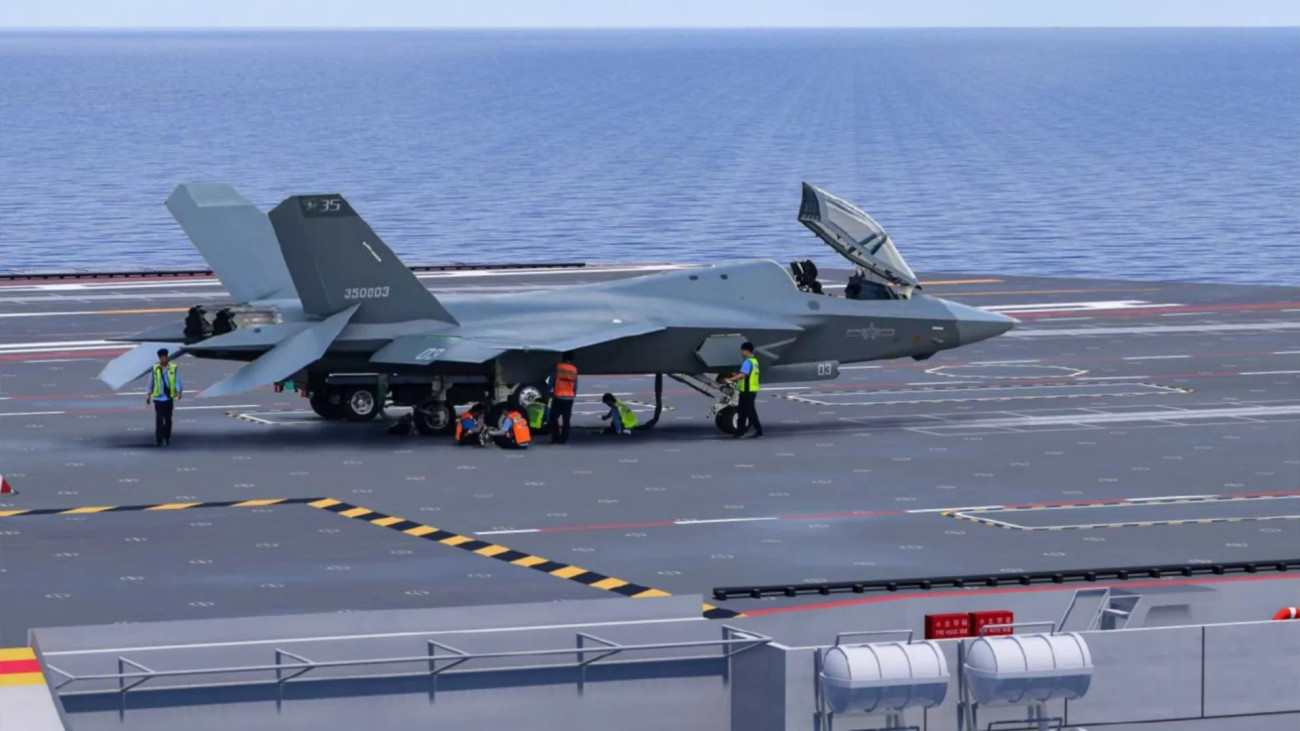 J-35 kínai haditengerészeti vadászbombázó