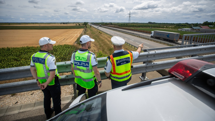 Romániai vendégrendőrökkel működik együtt a magyar rendőrség