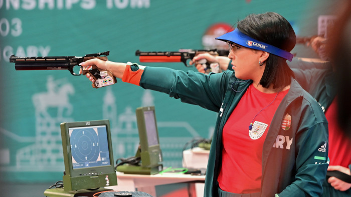 Magyar éremeső a sportlövő Európa-bajnokságon