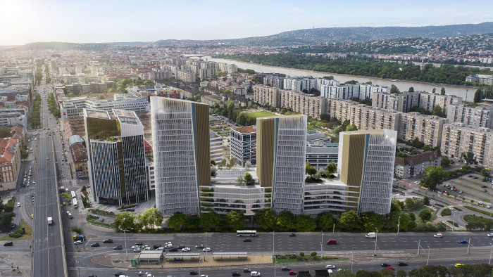 Óriási átalakulás előtt a Göncz Árpád városközpont – látványterv