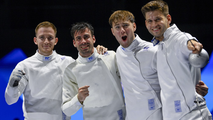 Magyar ezüstérem a vívó-világbajnokságon