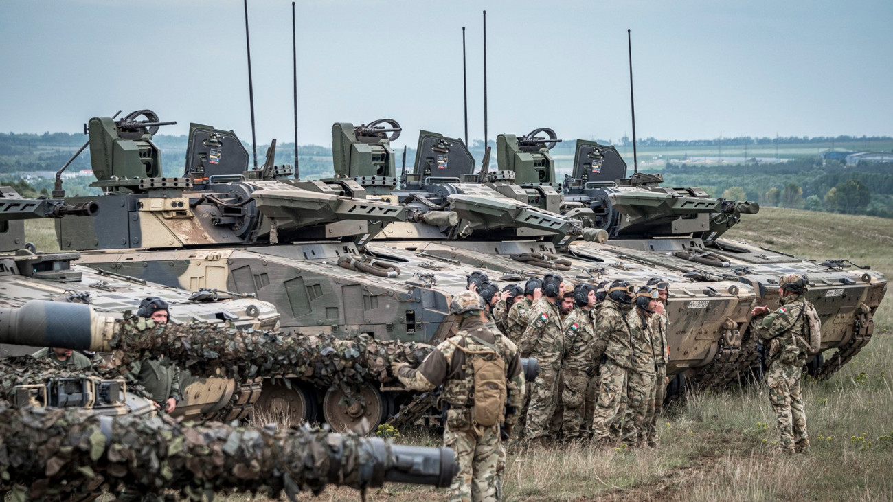 A Magyar Honvédség KF41 Lynx (Hiúz) lövészpáncélosai