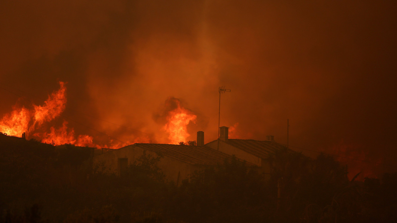Erdőtűz Portugáliában