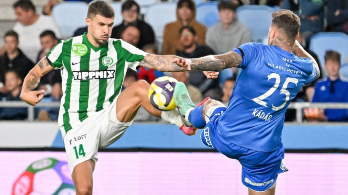 Bognár György elégedett lehet, két 11-est rúghatott a csapata