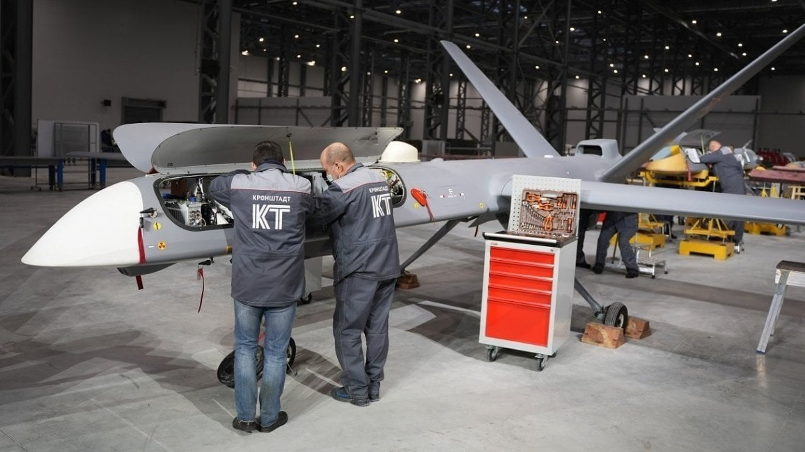Orion orosz drón gyártása az AO Kronstadt cégnél