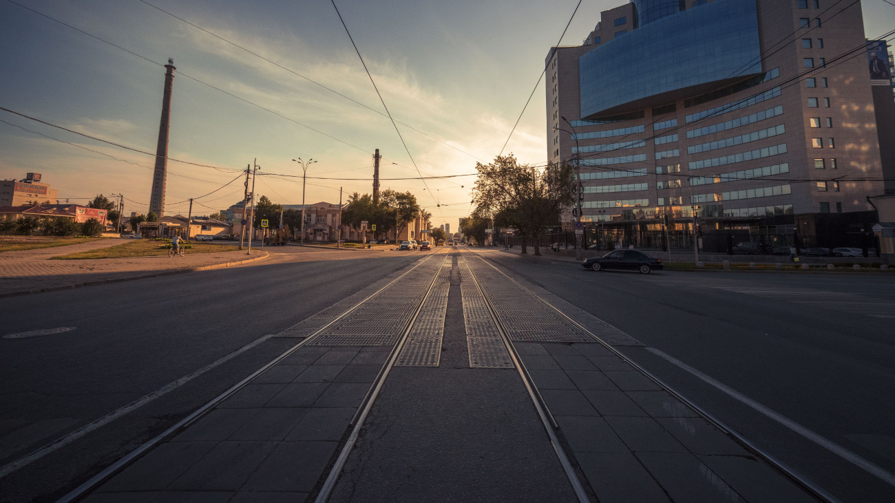 Kuybysheva street in Ekaterinburg. (Photo by: Education Images/Universal Images Group via Getty Images)