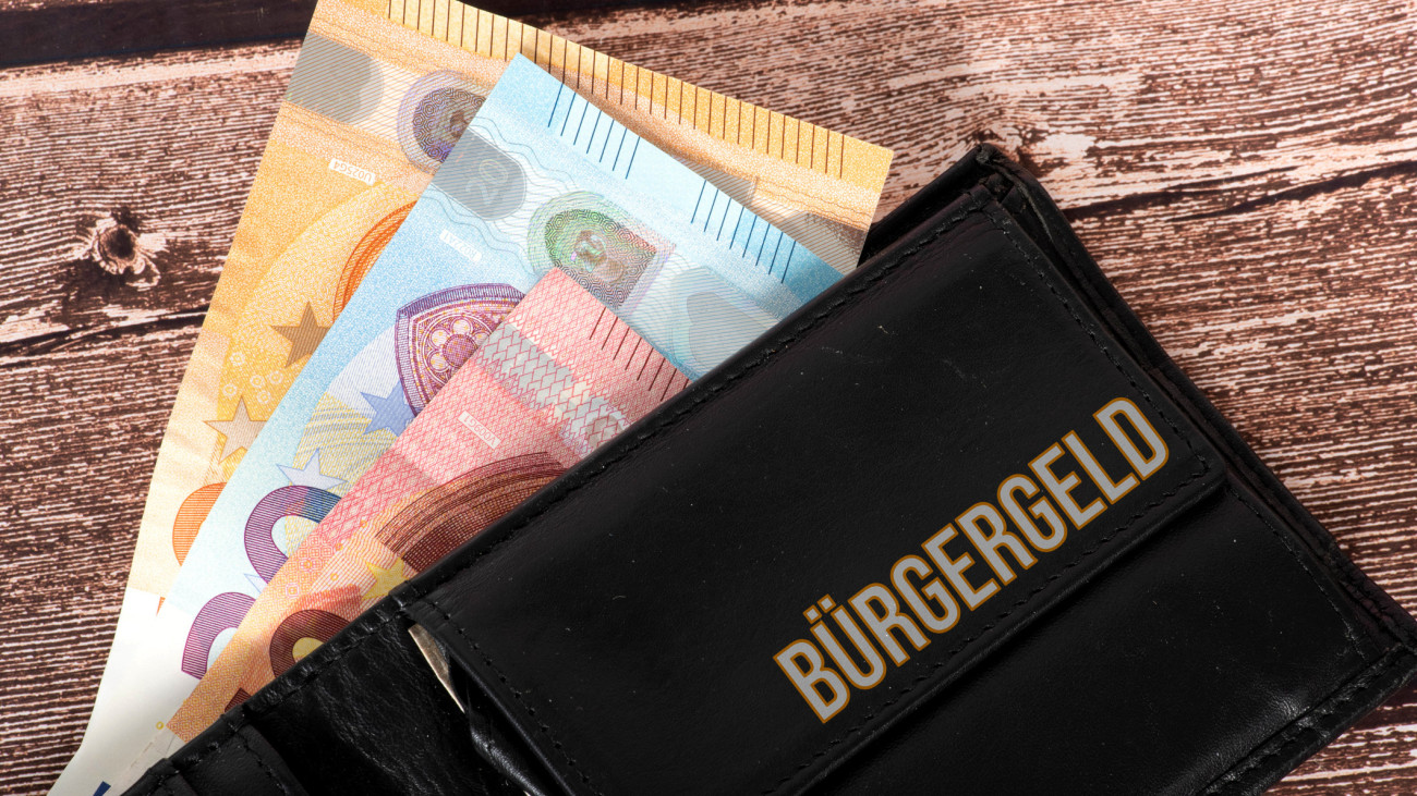 GeldbĂśrse, Euro Geldscheine und BĂźrgergeld in Deutschland