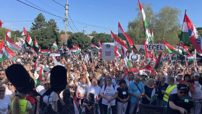 Ruszkik haza! - Magyar Péter beszéde Kötcsén