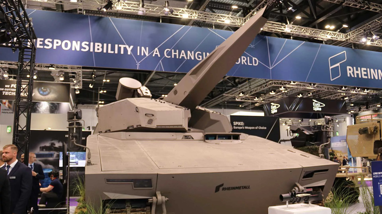 Rheinmetall KF41 Skyranger 35 légvédelmi komplexum