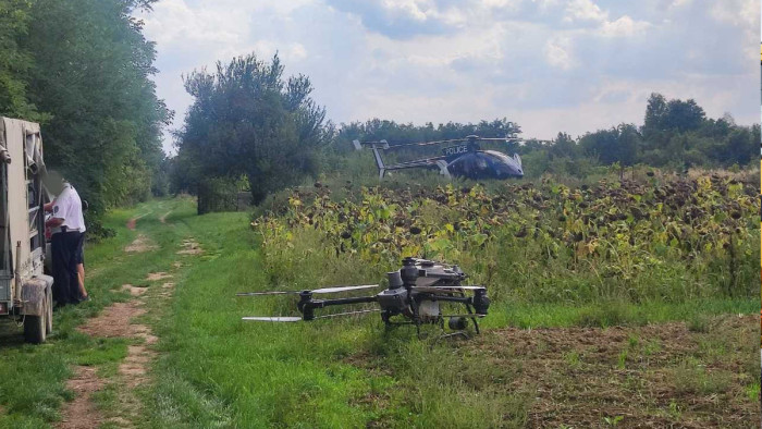 Baj volt a permetezéssel, lecsapott a Készenléti Rendőrség