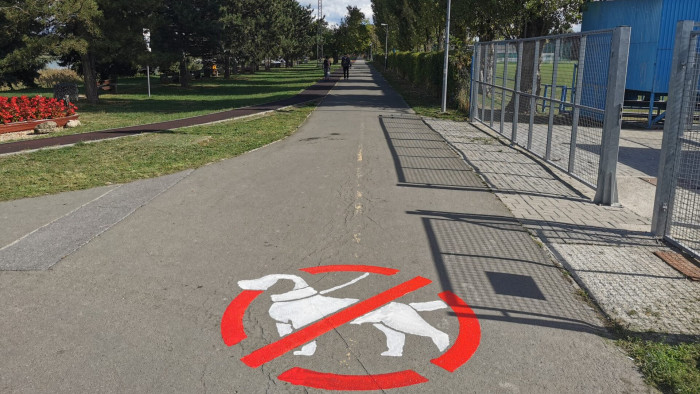 Nem mehetnek körbe a kutyák az Omszki-tó körül