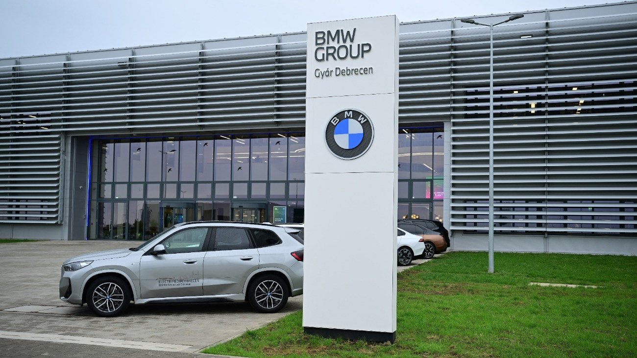 A BMW Group debreceni gyára a hivatalos megnyitó napján, 2025. szeptember 26-án.