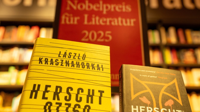 Tekintélyes összeget kap a Nobel-díj mellé Krasznahorkai László