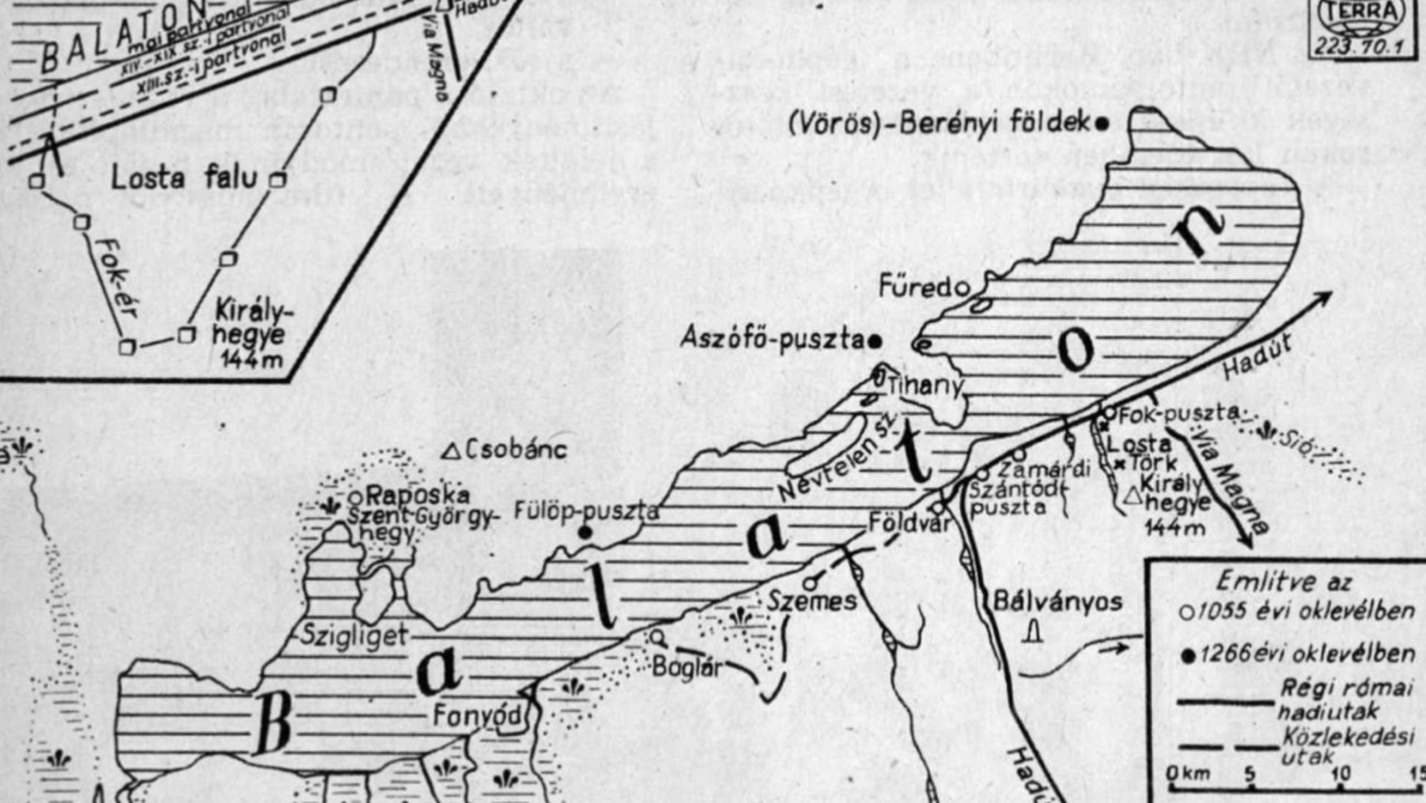 losta, balaton, falu