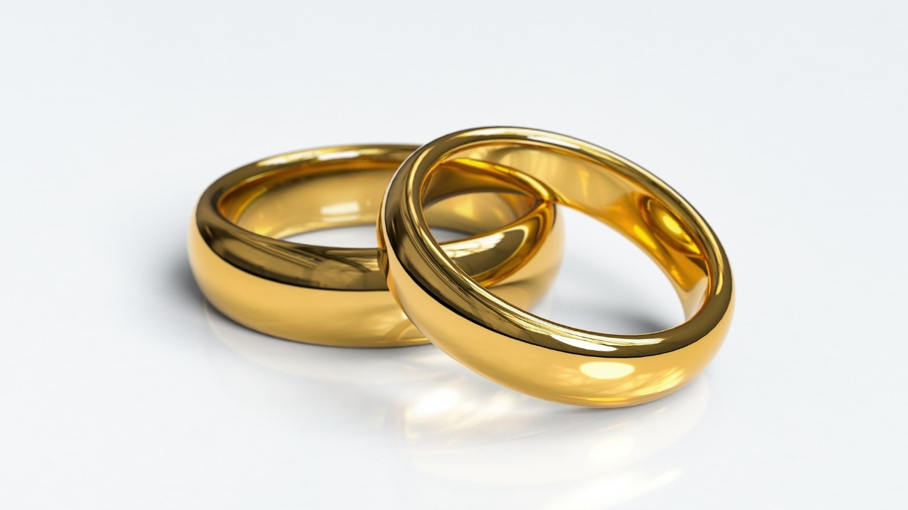 Két eljegyzési gyűrű