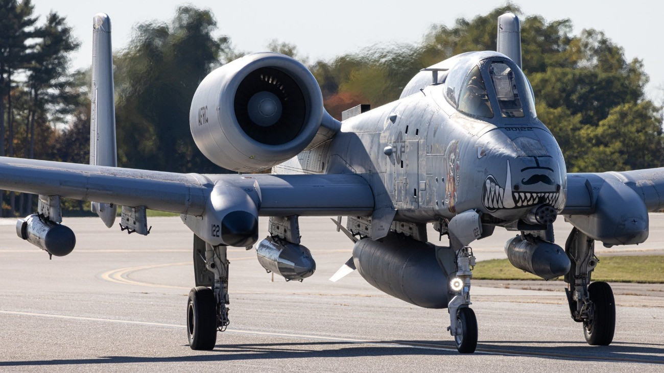 Amerikai A-10 Warthog csatarrepülőgép