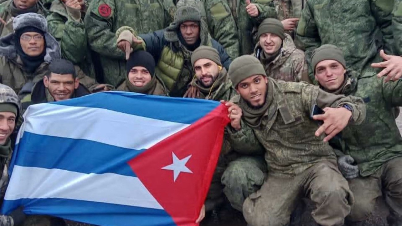 Kubai katonák az orosz hadseregben harcolnak az ukránok ellen.