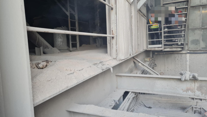 Életveszélyes sérülés az ajkai erőműben