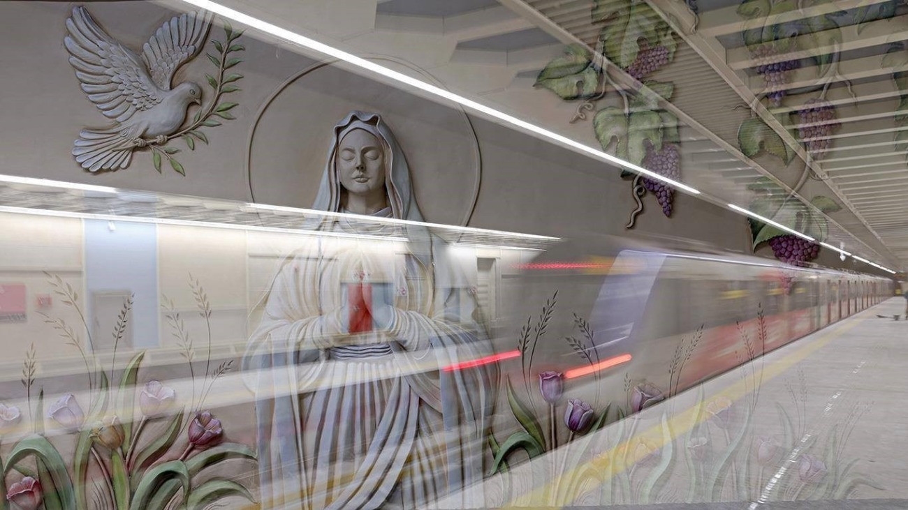 Iránban megnyílt a Szent Szűz Mária metróállomás