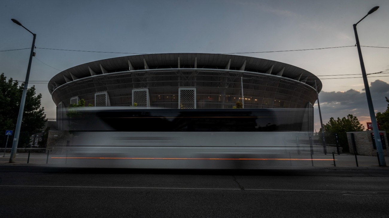 A Puskás Aréna 2025. augusztus 28-án. A Puskás Arénában lezajlott a labdarúgó Bajnokok Ligája 2026. május 30-i budapesti döntõjének elõkészületeit beindító elsõ munkaértekezlet.