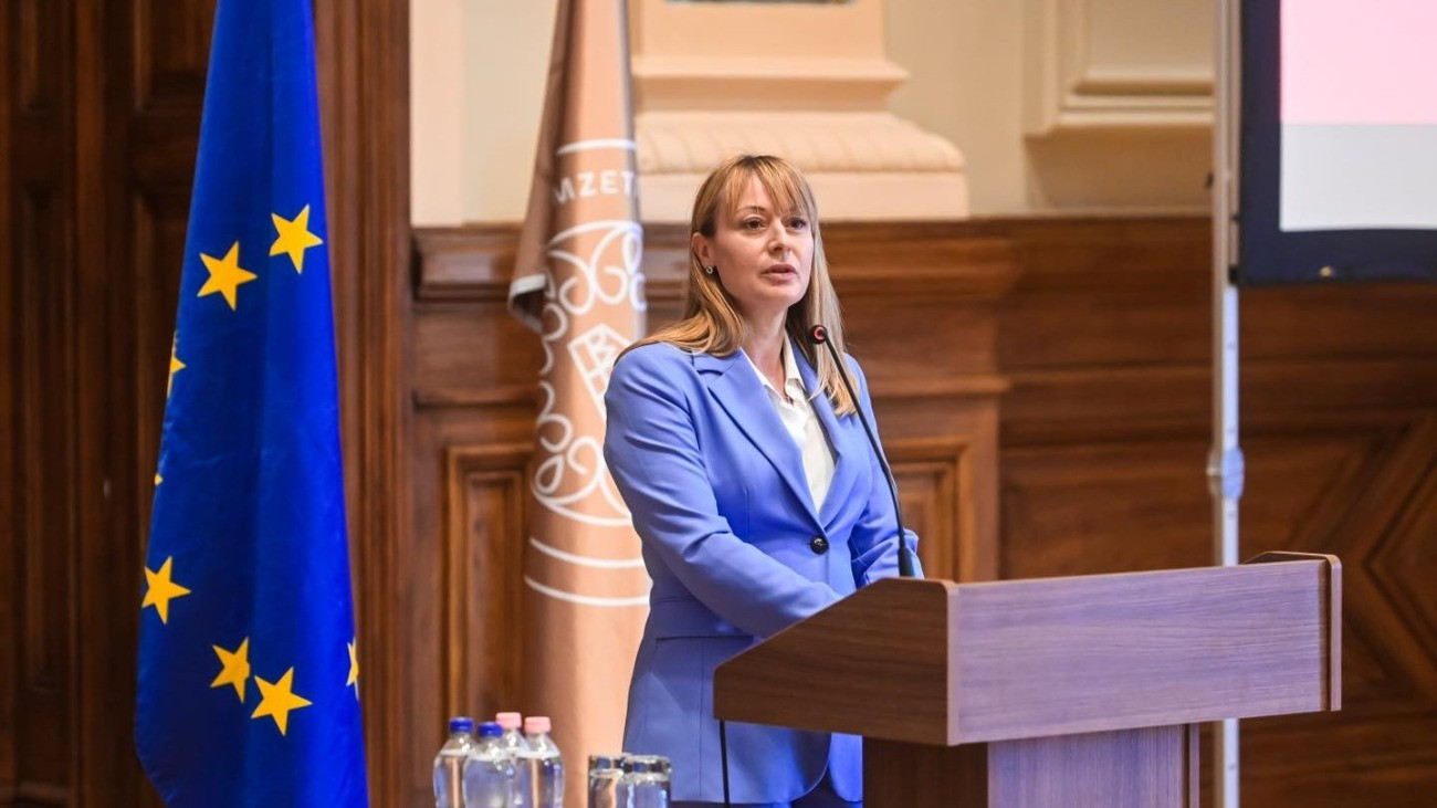 Bólya Boglárka, az Európai Uniós Ügyek Minisztériumának miniszteri biztosa.