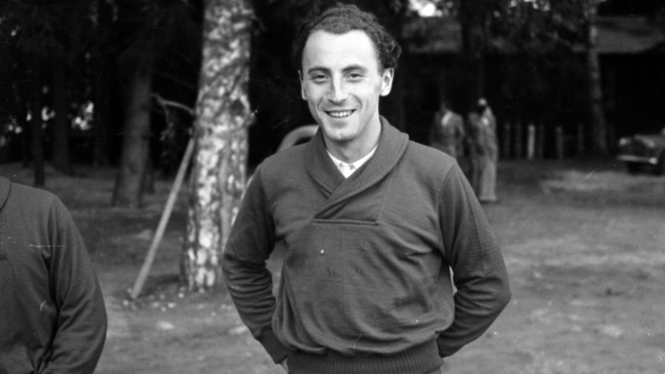 Benedek Gábor, a világ legidősebb olimpiai bajnoka a helsinki olimpira készül.