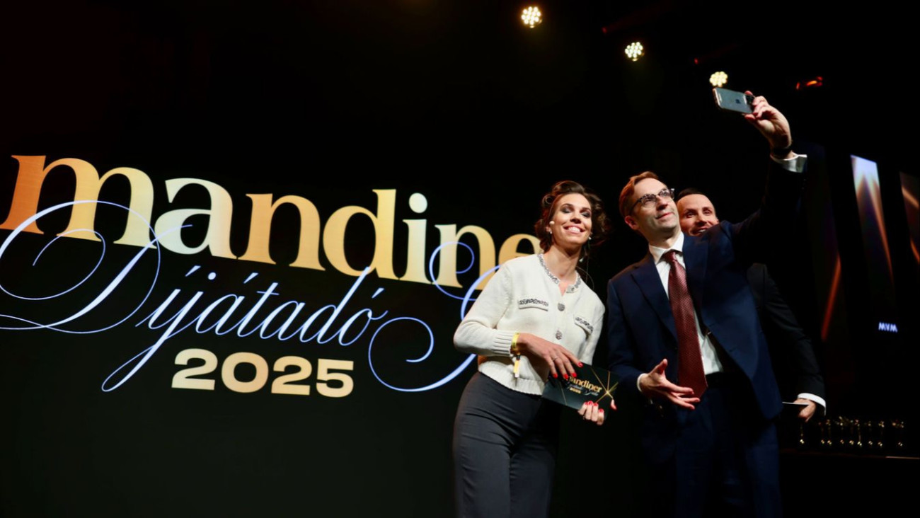 Mandiner Díjátadó Gála a Várkert Bazárban 2025. november 26-án