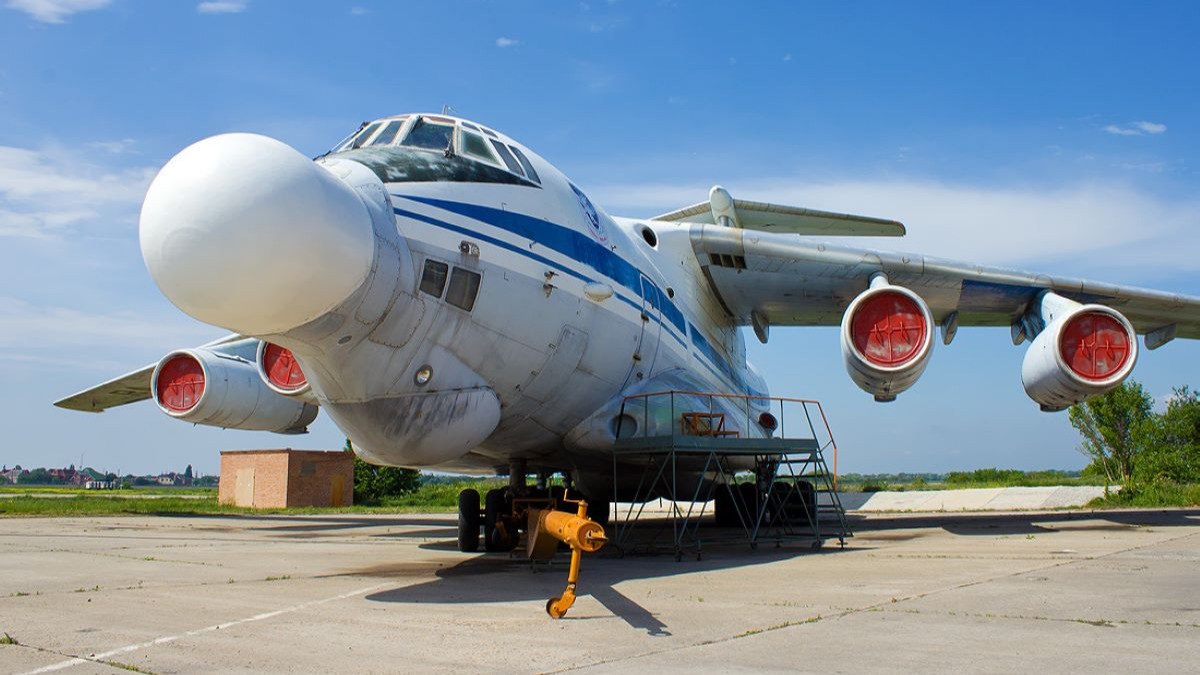 A-60 Szokol, orosz lézerfegyverrel felszerelt repülőgép.