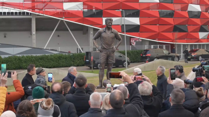 Felavatták Bozsik József szobrát – videó