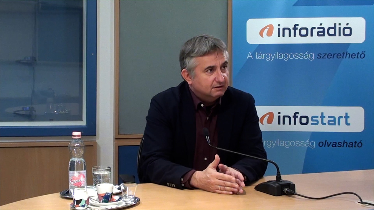 Demkó Attila az InfoRádió Aréna című műsorában