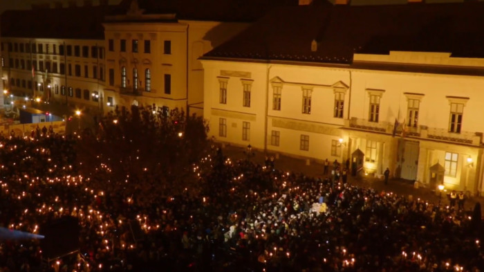 Magyar Péter a Várban: a hatalom egy szörny