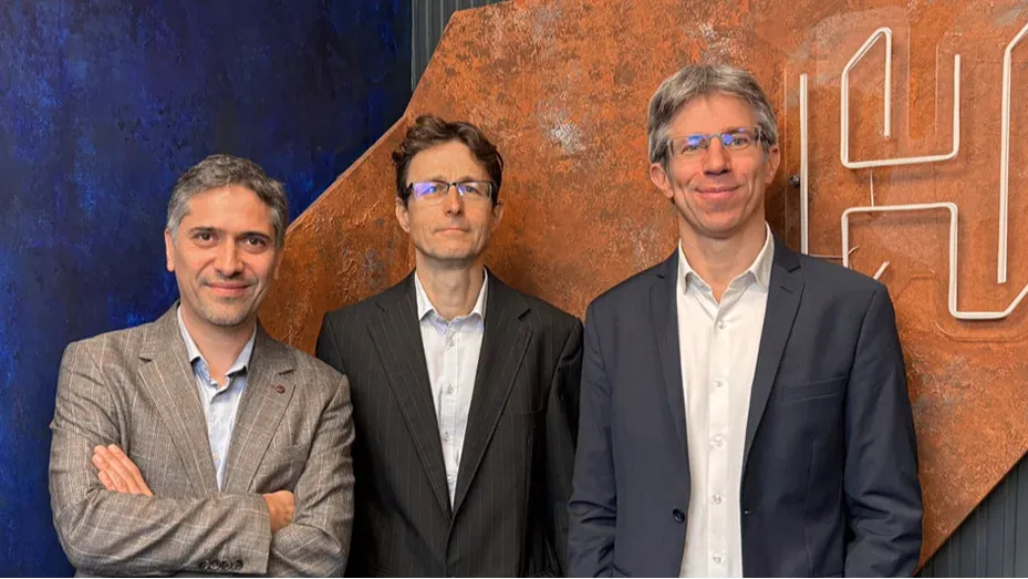 Cser Tamás, Zsiday Viktor, Móricz Dániel, miután bejelentették, hogy a Citadella befektetési alap beolvad a HOLD Columbus befektetési alapba.