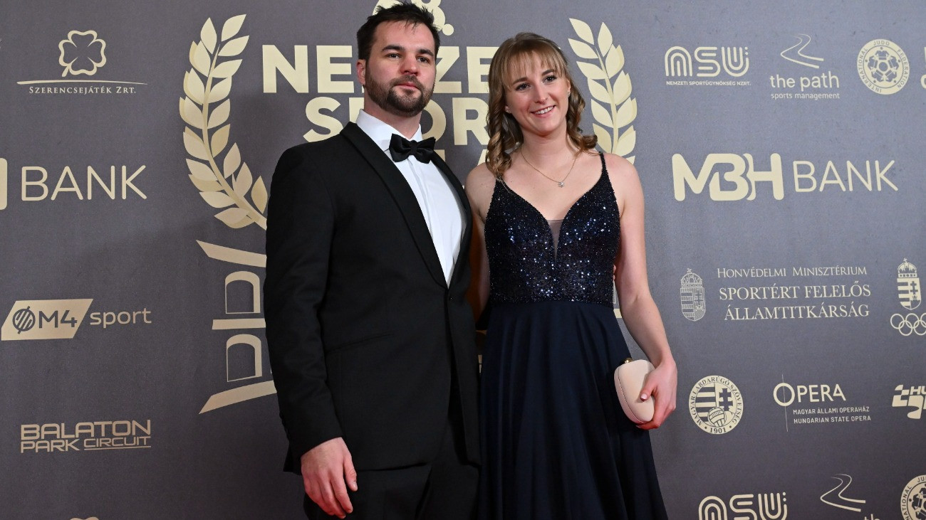 Kapu Tibor kutatóûrhajós a 68. Nemzeti Sport Gálán a Magyar Állami Operaházban 2026. január 12-én.