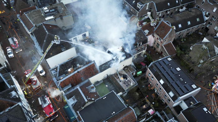 Elképesztő fotókon a robbanás sújtotta Utrecht belvárosa