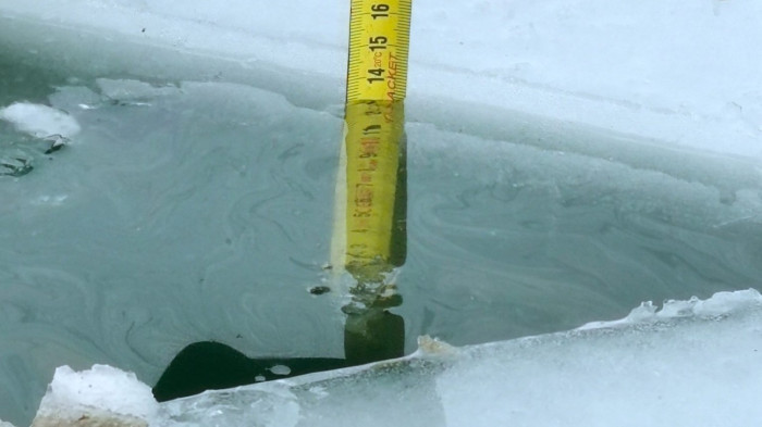 Népszerű agglomerációs tó vált korcsolyázhatóvá