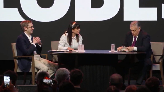 Orbán Viktor a Mandiner Klubesten: Magyarország Brüsszel útjában áll, ezért nyílt a választási csata